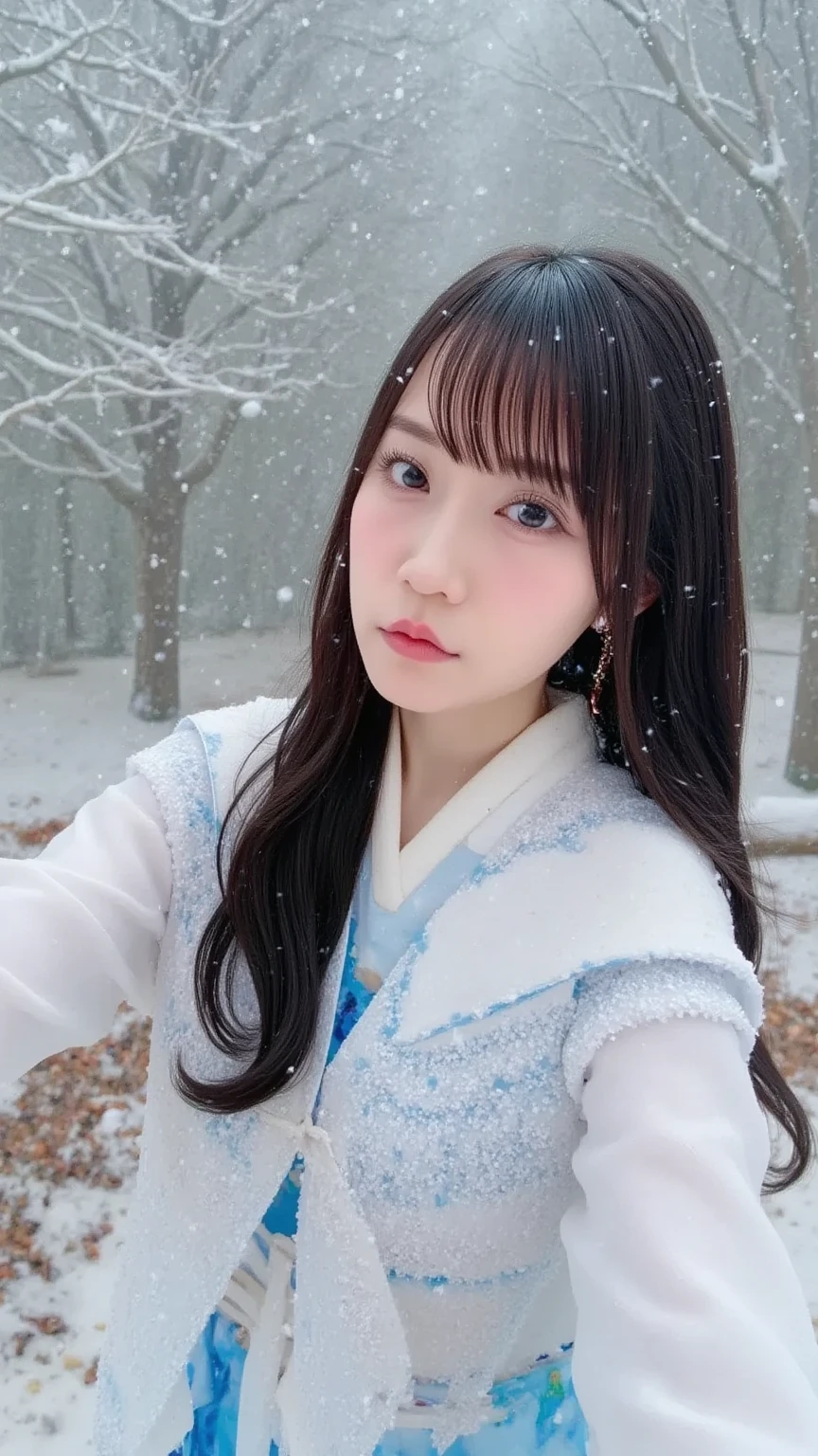 gurney style, portrait of happy victorian woman, natural skin texture, insane details, winter outdoor full body shot, damn lot of a snow, intricate details, hyperdetailed, ultrasoft side lighting
<lora:joYuri_v10:1>