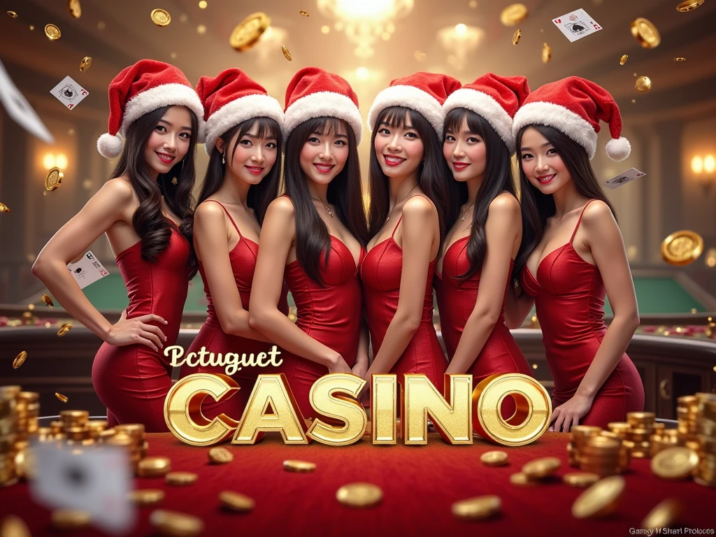 two sexy women wearing high school uniform indonesian holding up a sign "coblos4d regist now", text fit with sign, teasing smile, happy, 3D Render RealCartoon, photorealistic, casino background, RealCartoon3D, big breast, cleavage, standing behind poker table