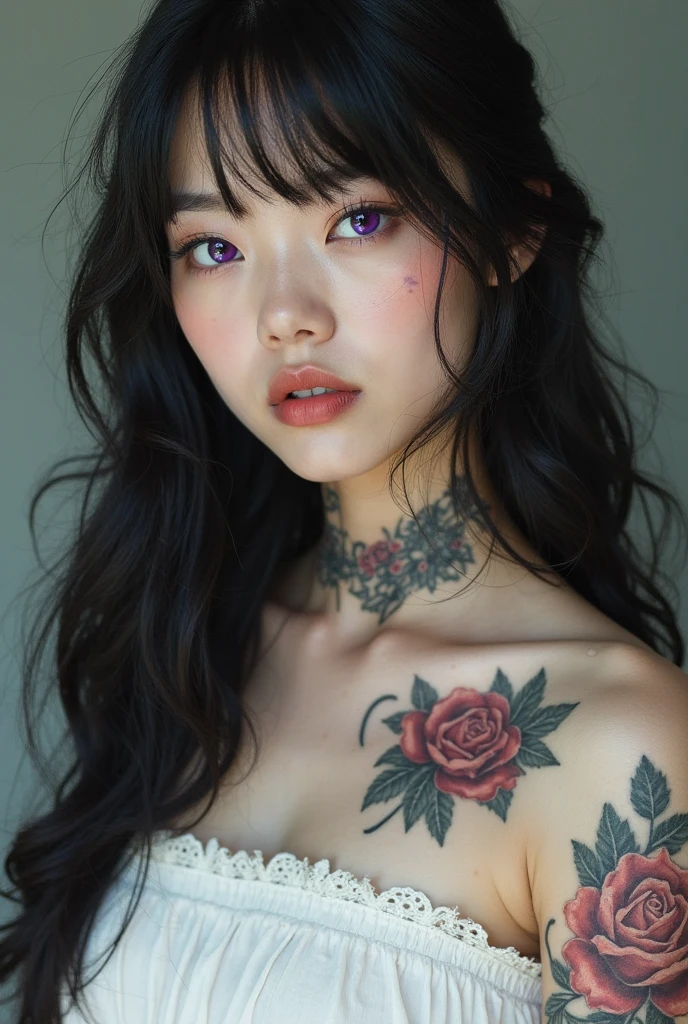 Jennie kim, rose tattoo
