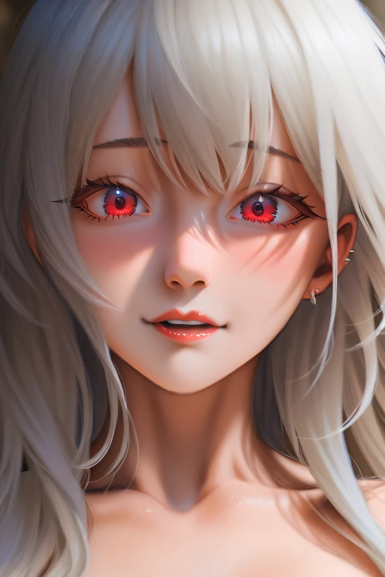 (Photorealistic:1.4)、asuna,(masterpiece、lens flare:1.5、spot light:1.2、Exquisite beautiful eyeonochrome:1.5,portlate、)、Cute Face、 3D Face、(white hair:1.5、Straight Hair)、(1 Girl)、(Red eyes:1.2)、(upper body)、(Sundress)、 (Cute face:1.2),(light smile:1.2),(half closed eyes:1.2),kind face,(Small breasts),(black background:1.5)、(glowing eyes:1.3)、()、 Neat and clean、Adorable、Slim Body(Tareme:1.5),Shiny Hair、(Glowing pink Skin)、Nijisketch,Manga,zydG