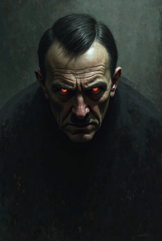 malcolm liepke painting on sensual illustration of an elegant samurai, riot games concept art beauty, eerie, the model draped in flowing, thick oil painting, extremely soft colors, vibrant, highly detailed, , oil on linen,  high contrast, dramatic, refined, tonal, a close up of a man with a bloody face and red eyes, with glowing red eyes, with red glowing eyes, red glowing eyes, portrait demon half human, red eyes glowing, glowing red eyes, cyborg zombie, scary look, portrait of a zombie, with red eyes, zombie with white eyes, evil zombie, red - eyed, red-eyed