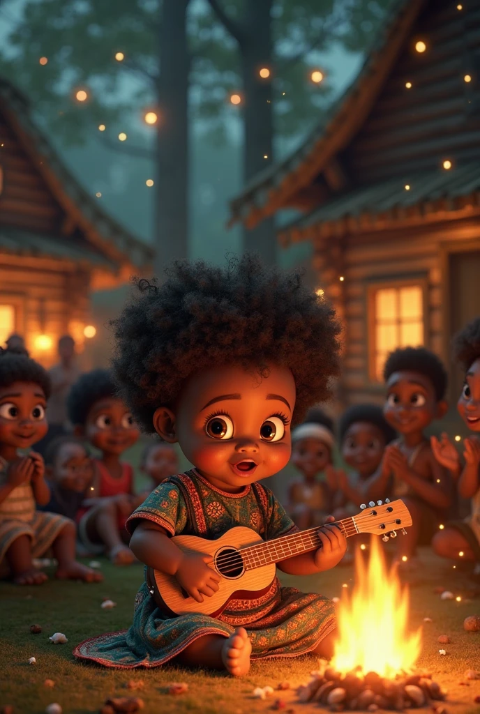 Mondatafo child in a yagua