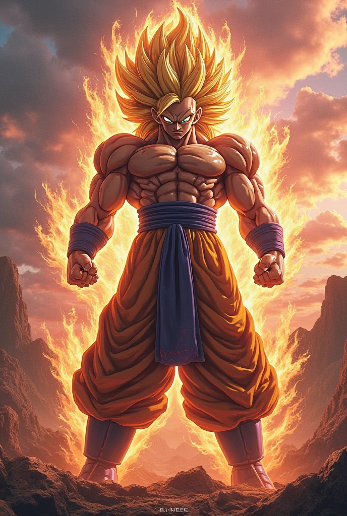 Fusion broly + Beerus + jiren