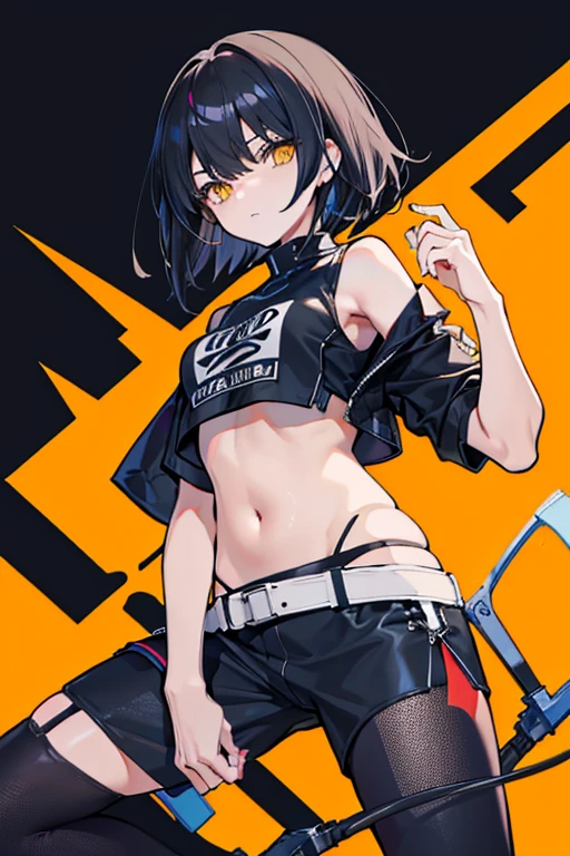  girl，whip，short crop top，hot pantoots，Queen，Shake ack view，，Cord，shackle，red eyes，Nothing