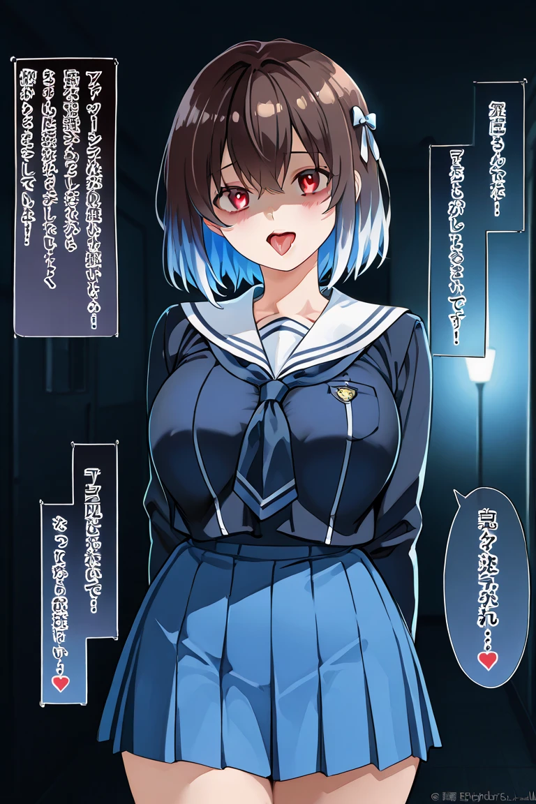 nsfw, nude, naked、、,shizu murasame, long hair, blue eyes, black hair, sidelocks, hime cut, bangs, blunt bangs, nipple, big breasts、Abandoned amusement park、 file, crying ,flooding、abandoned hospital、fire、heavy snowfall、frozen、 、whole body, 、 lightning strike