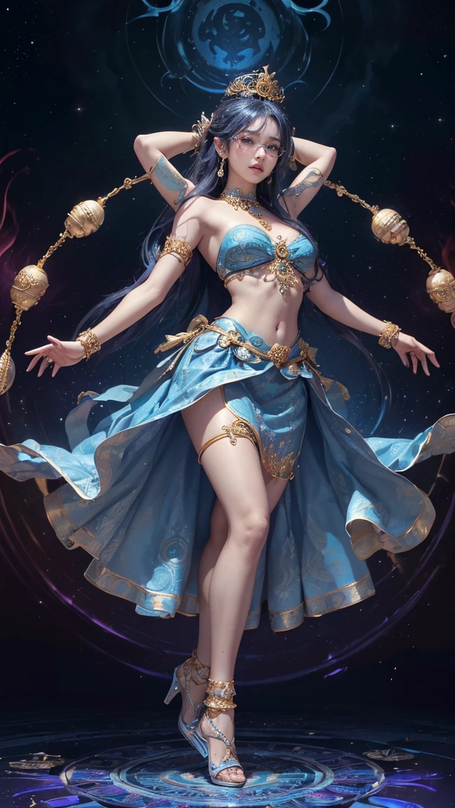 Beautiful Alluring Female Djinni Rihanna, blue Skin, arabic Theme, fantasy Theme, Bare Skin, inside a bottle, Beautiful D&D Character Portrait, Beautiful Fantasy, Detailed, Digital Art, Extreme Detail, Polished, Beautiful, Hyperdetailed, Intricate, Elaborate, Meticulous, Anime Character, Detailed, Anime Face, Sharp Focus, Unreal Engine, 3d Rendered, Volumetric Lighting, Reflections, Glossy, Digital Illustration, Sensual Pose, Suggestive Pose, Full Body Shot, Lewd, anatomically correct 💖❤💕💋❣