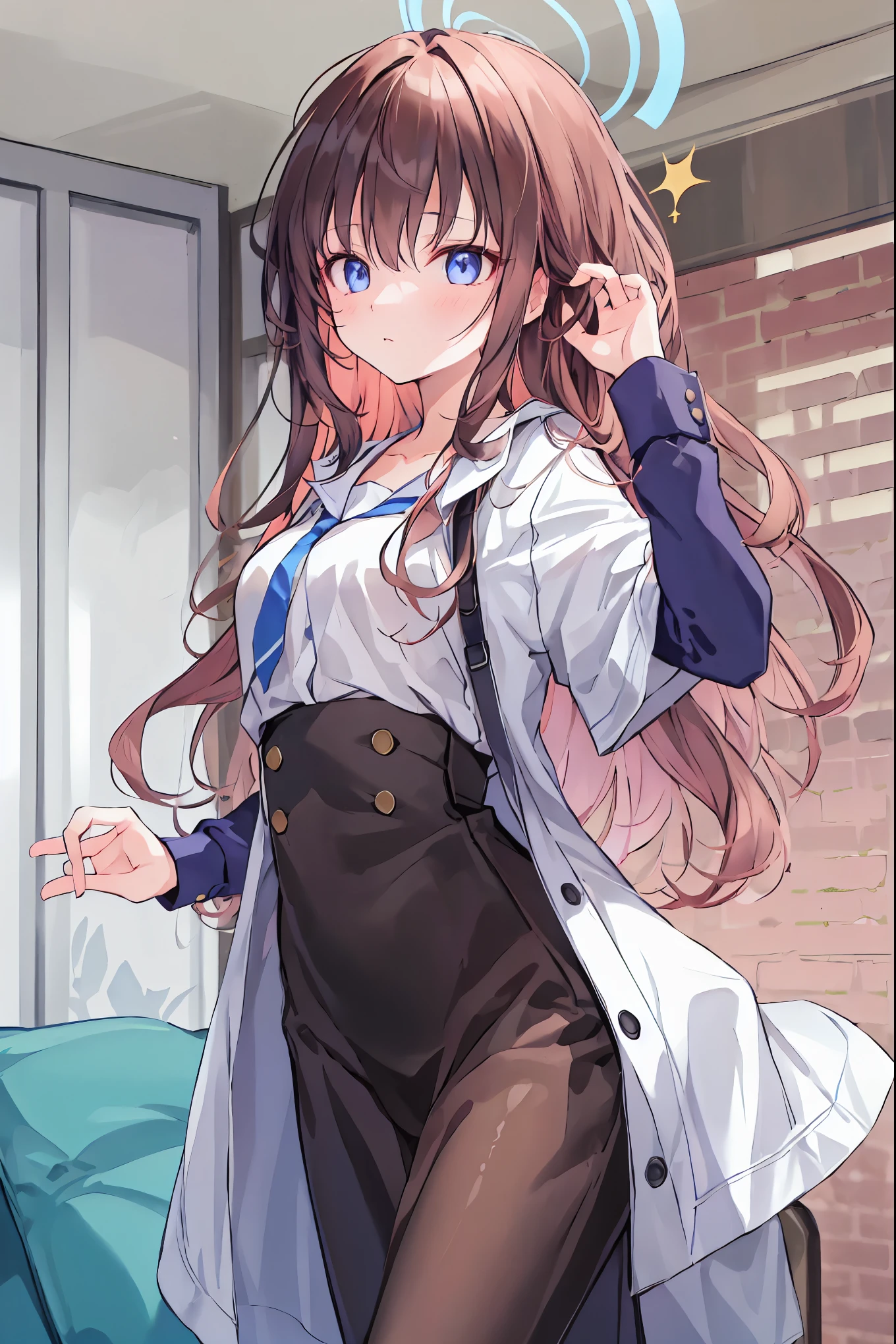 タトゥーのあるハンサムなmale性、 male1名, woman1名、 maleとwomanの両方のための軽い服装、 Kissing 、Sparkling atmosphere、woman(Medium length brown hair )close ~ eye、Sweet Sigh、 male(black short hair、右手をwomanの頬に当てる)tightly close your eye、 With background(room、Sofa)、 Late Night、 dark、anatomically correct limbs、 The girl is slightly skinny 、 underwear on the chair