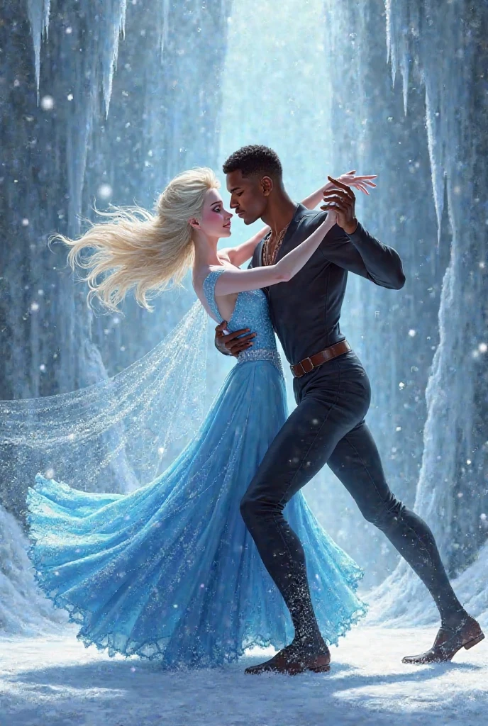 (a man:1.1) (and) (a woman:1.1) (ice skating), (beautiful detailed eyes:1.1), (beautiful detailed lips:1.1), (extremely detailed eyes and face:1.1), (long eyelashes:1.1), (vivid colors:1.1), (photorealistic:1.37), (ultra-detailed), (sharp focus), (winter wonderland), (frozen lake), (snow-covered trees), (glittering ice), (reflective surface), (graceful movements), (elegant costumes), (blissful smiles), (sparkling snowflakes), (dynamic poses), (playful jumps), (frosty breath), (golden sunset), (magical atmosphere), (romantic setting), (joyful expressions), (perfectly synchronized), (crisp air), (magical twirls), (smooth glides), (delicate snowfall), (expressive gestures), (dazzling lights), (professional skilled skaters)