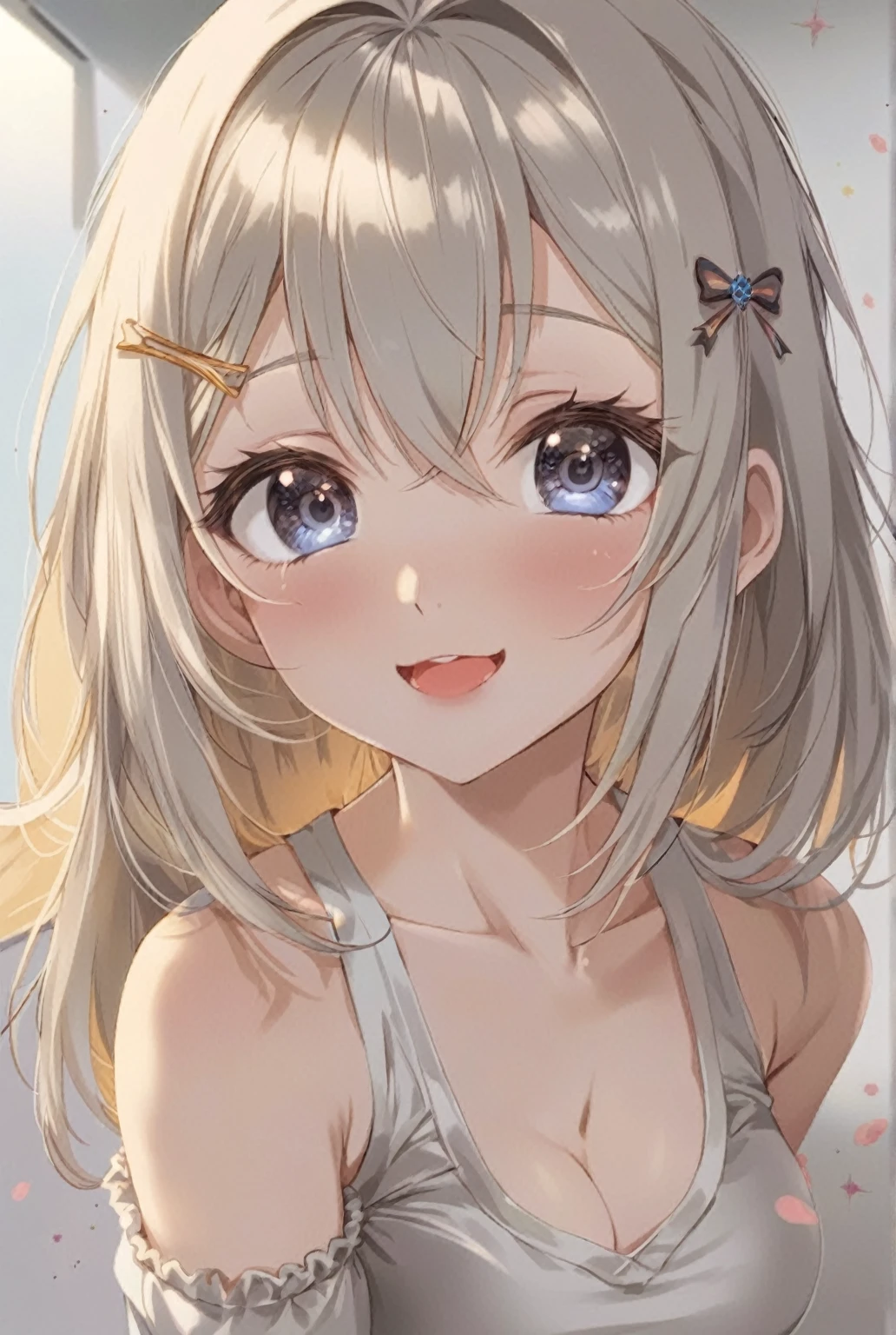 Big breasted anime girl posing for camera, beautiful anime girl crawling on the bed,  anime style 4k , cute anime girl, Cute Anime Girl portraits, Cute Anime Girl, Beautiful anime facesのポートレート, BEAUTIFUL ANIMATED PORTRAIT, Beautiful anime faces, attractive anime girl, extremely Cute Anime Girl face, Cute Anime Girl portrait,  anime girl portrait, cute realistic portrait,  cute anime face 