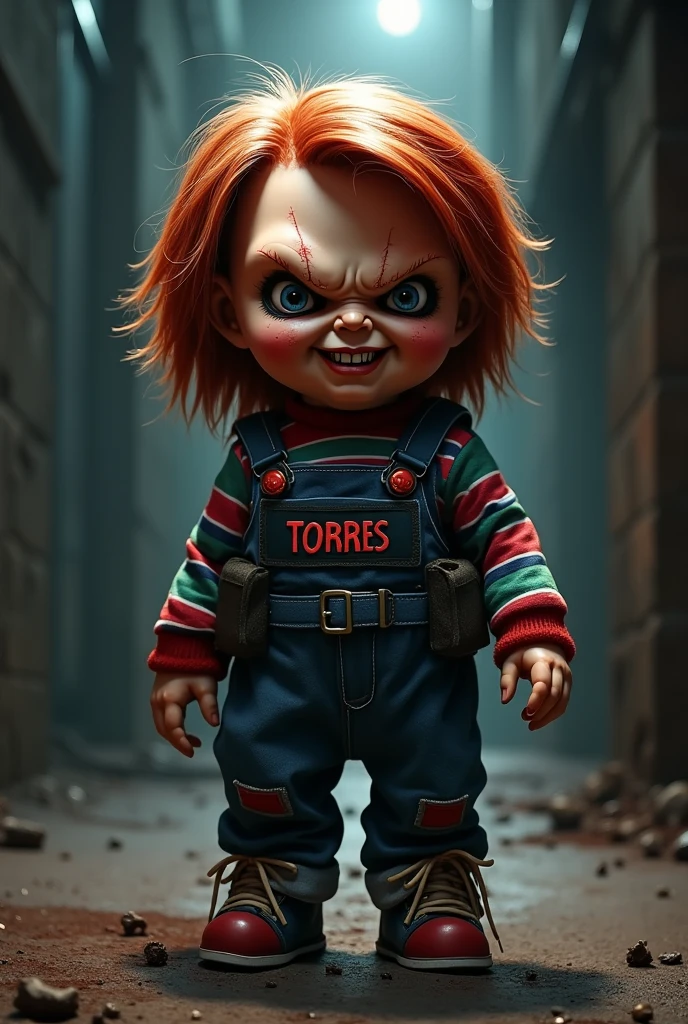 chucky, muscle, metallic effect, lightning effect, landscape beach