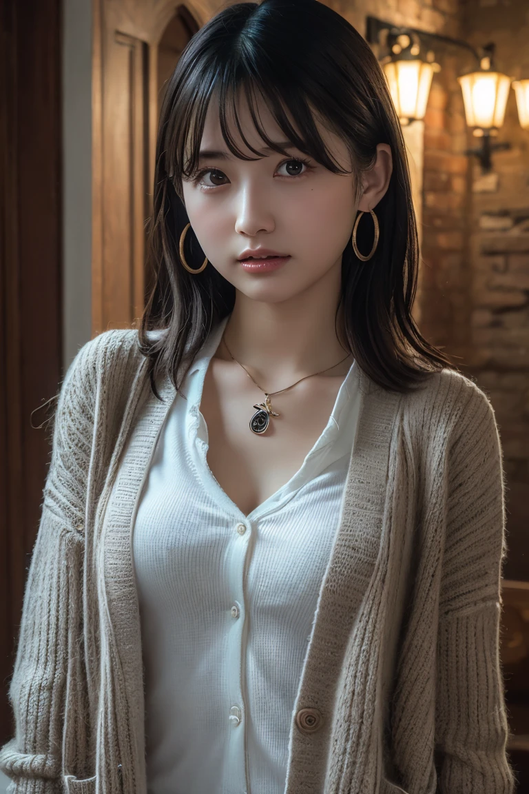 lovecraftian horror, 1girl,breastclamp,clamperl made of wood,sweet,
<lora:breastclamp_SDXL_reg0_03s:1>,sidelight,god_rays,frontlight,(female_orgasm:1.3),bakery,off-shoulder_sweater,small breasts,(drooling:1.3),(parted lips:1.3),, eldritch, cosmic horror, unknown, mysterious, surreal, highly detailed