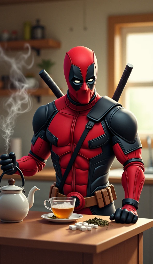<lora:DeadpoolStyle:1> DeadpoolStyle a Costa Rican farmer tending to his coffee plantation, (leather:0.6), (Masterpiece:1.3) (best quality:1.2) (high quality:1.1)