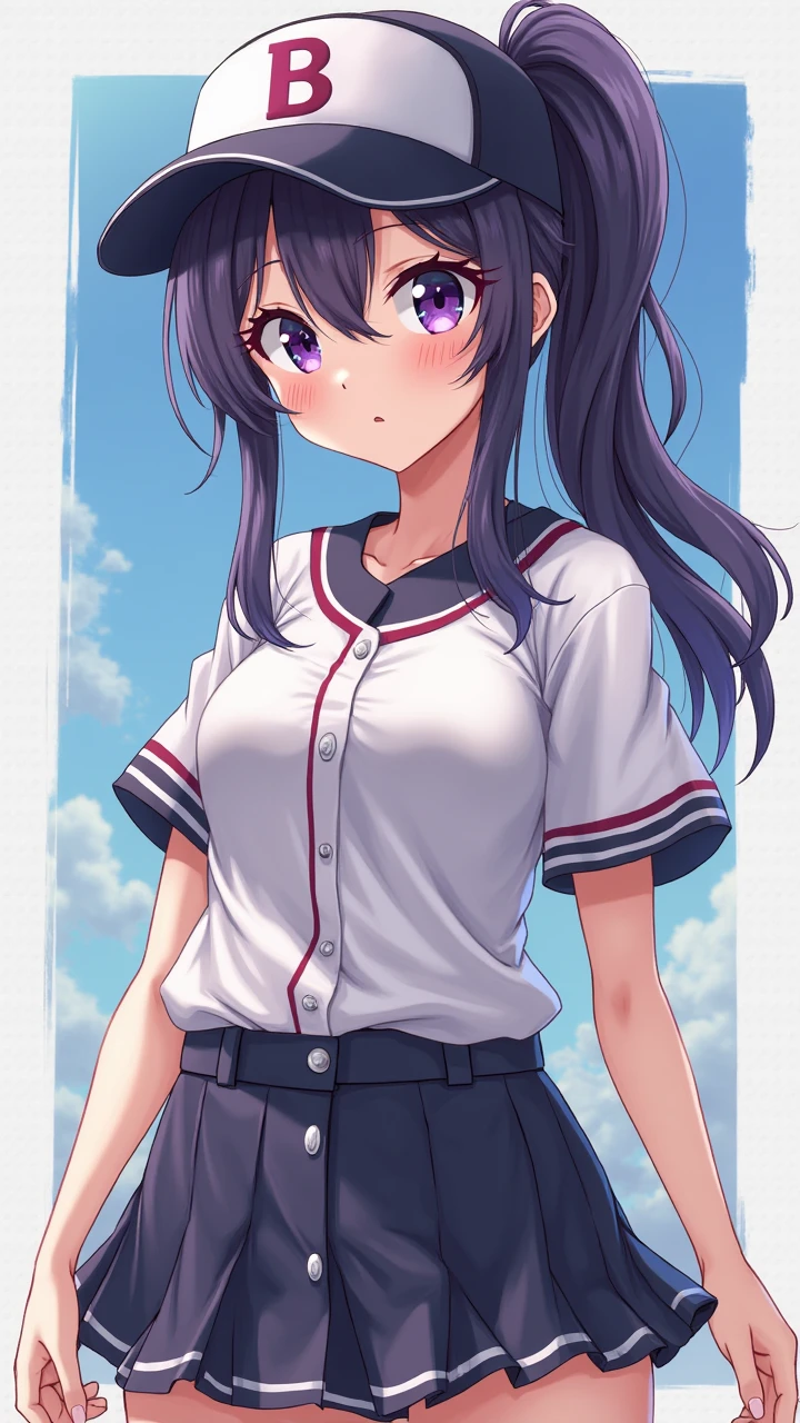 Rikka body, rikka takarada, Black Hair, blue eyes, Long Hair, orange Scrunchie, Scrunchie, wrist Scrunchie,Off-the-shoulder sleeveless dress,Bare shoulders,Bare neck,Bare arms,bare clavicle,Long skirt,sneakers,Baseball hats,happy smile, smile, Open your mouth,whole bodyがイラストに入るように,
break outdoors, Coastal Road,
break looking at viewer,whole body, (Cowboy Shot:1.5),
break (masterpiece:1.2), highest quality, High resolution, unity 8k wallpaper, (figure:0.8), (Beautiful fine details:1.6), Highly detailed face, Perfect lighting, Highly detailed CG, (Perfect hands, Perfect Anatomy),