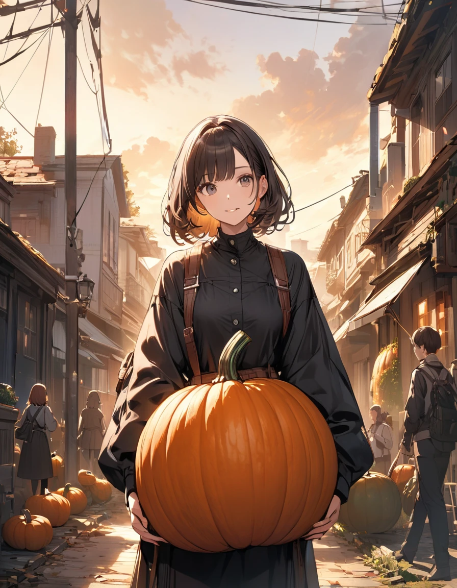 Fubuki, Cast a magic spell,Magic Star, Chica sola,Mono de jade,Luz de la luna,Falda Steampunk Victoriana Azul,Pirate corset,Jade Neck Jewelry,Sombrero de bruja azul,pelo corto,Pendientes de luna Cresent,Vestido de noche,Pueblo de calabazas,Castillo de la Bruja,Goth makeup,Fantasmas,Calabaza de Halloween
