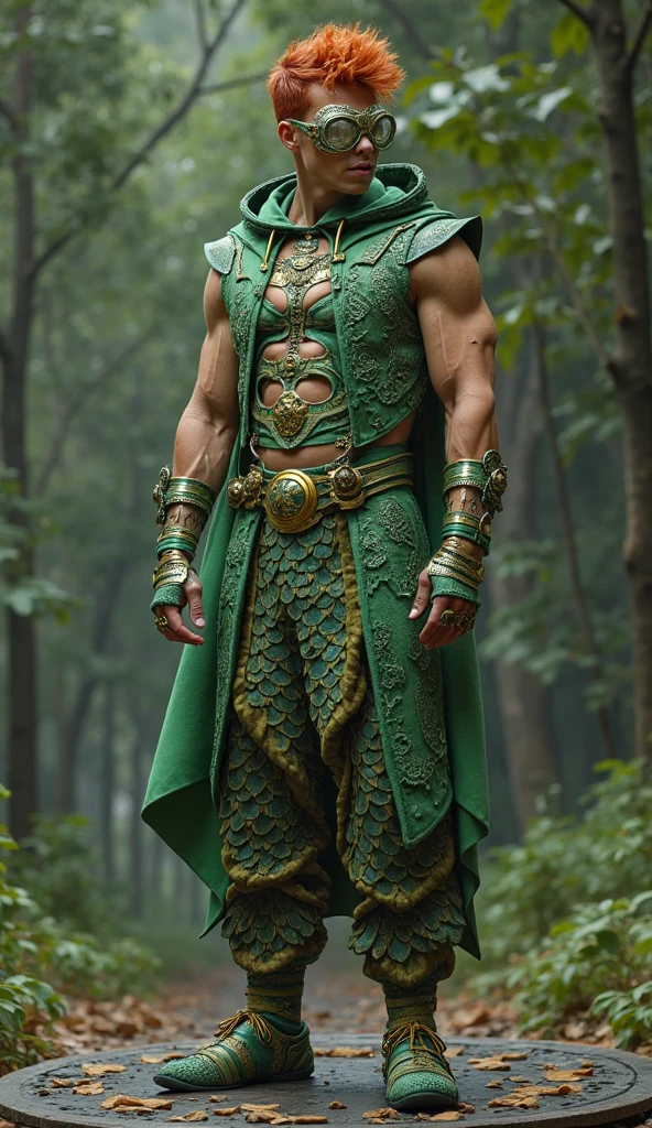 (best quality, 4k, 8k, highres, masterpiece:1.2),ultra-detailed,(realistic, photorealistic, photo-realistic:1.37), ((a samurai walks through the forest, facing camera, portrait, japanese man, male, damaged armor, no helmet, handsome face, muscular, body exposed, wearing traditional japanese fundoshi, large bulge, bruises and cuts on body)), detailed background, night time bamboo forest, illuminated by moonlight
