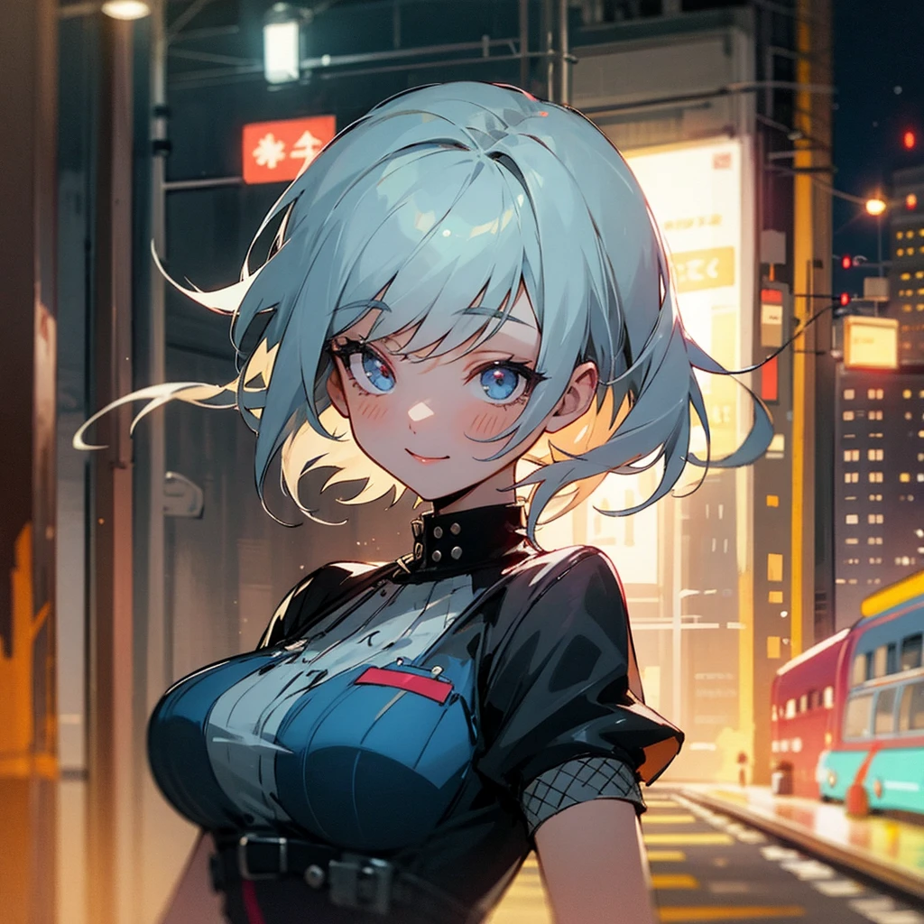 cute albino girl,(((1 girl))),((albino girl with extremely cute and beautiful White hair)),
(breasts small:1.4),(((White hair:1.35,colored inner hair,ear breathing,small White hair,tomboy haircut))),(((neon_aqua_eyeballs:1.3))),intricate eyeballs,beautiful detailed eyeballs,symmetrical eyeballs,((fatter)),(((pale skin,shining skin:1.5,shining skin: 1.5,shining skin,very shining skin,shinny body,plastic glitter skin,exaggerated shining skin,brightened skin,wet legs))),(spider lower abdomen,narrow waisted,wide hip,athletic body,inflated legs,body detailed,(face detailed)),
cute,slutty,seducer,Erotic,(((nsfw))),
(((wearing white formal blazer,White pants,))),(((huge cleavage))),((wetclothes,complex outfit,complex clothing)),
(dynamic pose:1.0),focus only,embarrased,(centred,scale to fit dimensions,rule of thirds),
cyberpunk city by the sea at night, with bright neon signs and dark stormy clouds and puddles, scenario:1.25,
artistic photography,(photograph taken by sldr),high resolution, sharp focus, (ultra detaild, extremely detaild), (photorealistic art:1.37),(extremely detaild CG unity 8k wallpaper),((tema de fundo synthwave)),(((swirly vibrant colors))),(intricate background),(work of art),(best qualityer)