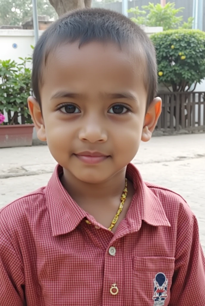 there is a young boy standing in a room with a yellow shirt, ayan nag, nivanh chanthara, reyyan, raden saleh, riyahd cassiem, young boy, thawan duchanee, mohamed chahin, kid, ismail, 8 years old, He study greade 2 . and he clothnig student
