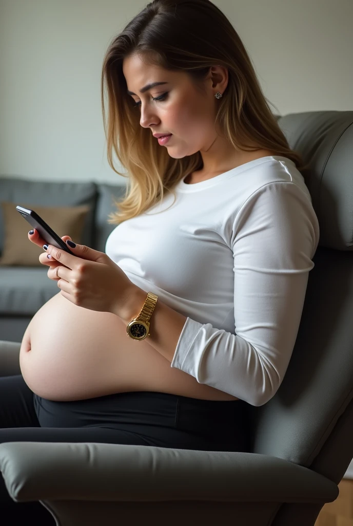 crying woman looking at pregnancy test