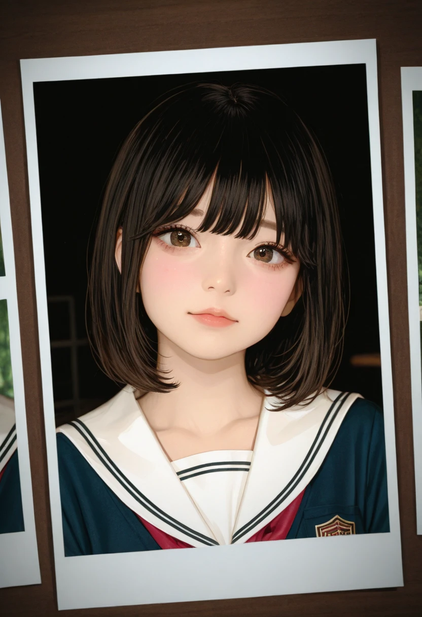 (school photo :1.2),Portrait of a sexy girl