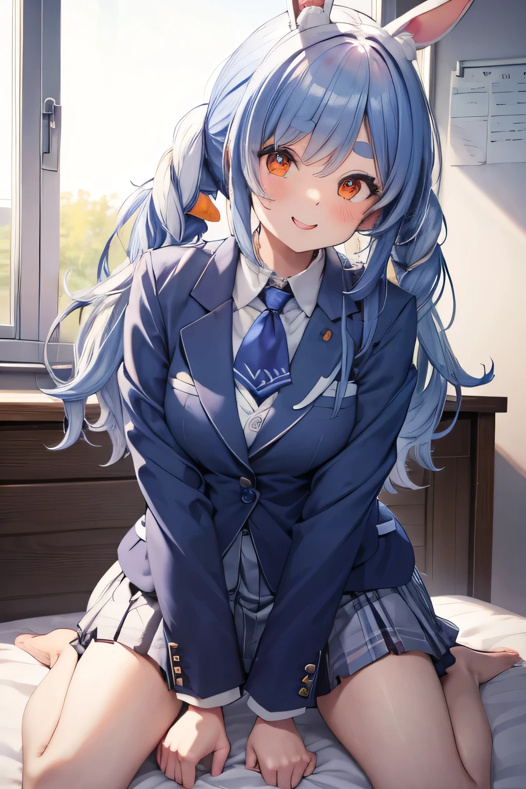 smile,school blazer,sex
