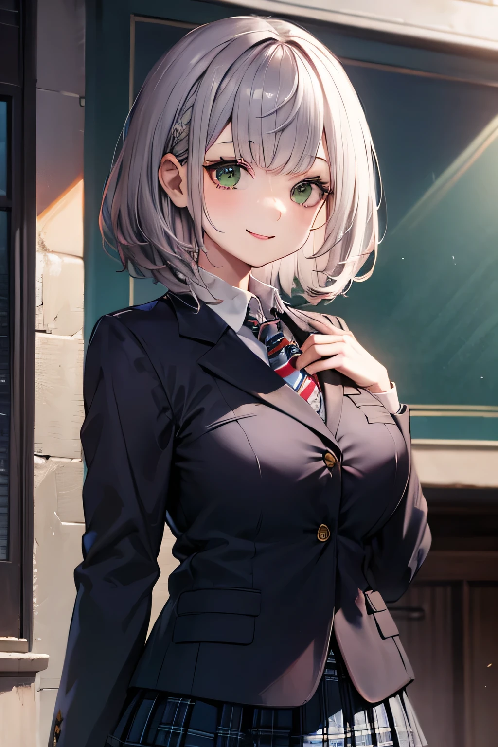 smile,school blazer,