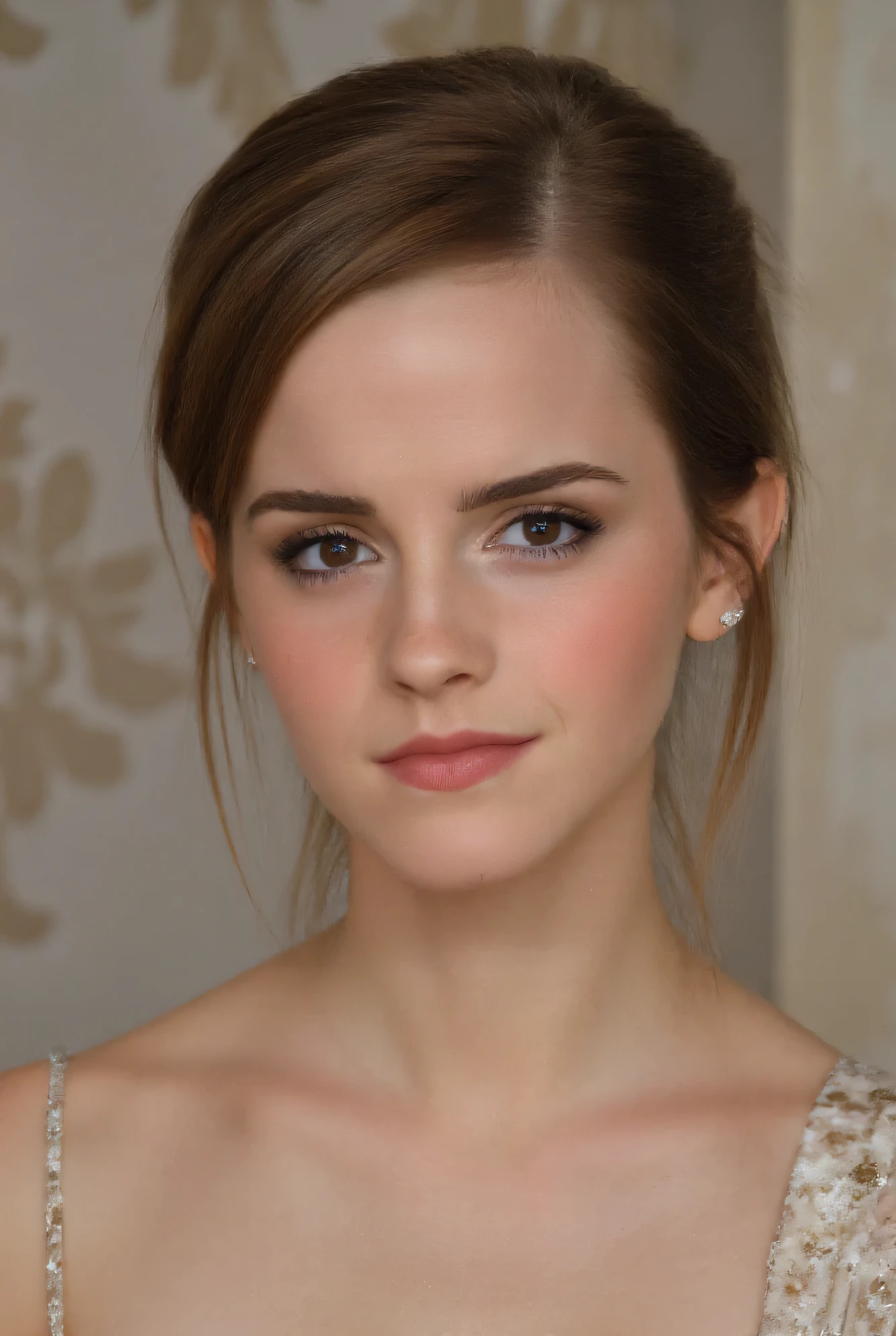 Create an image to add a profile, very pretty, based on these photos