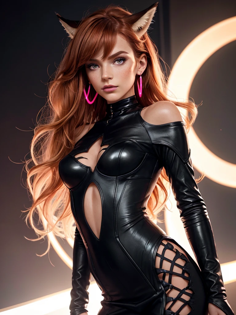 full body with legs, 2 European girl, RAW, beautiful woman, semi-open strawberry lips, dimples, wistful look, (extra long wavy brown hair), ((detailed face)), ((detailed facial featureinely detailed skin), pale skin, (deep neckline detailed high-tech cyberpunk dress), (cool colors), damp, damp, reflection masterpiece) (perfect proportion)(realistic photo)(best quality)  (detailed) shot on a Canon EOS R5, 50mm lens, F/2.8, HDR, (8k) (wallpaper) (cinematic lighting) (dramatic lighting) (sharp focus) (intricate),RAW photo, gigachad photo, posing for camera, 8k uhd, dslr, high quality, grain film, Fujifilm XT3