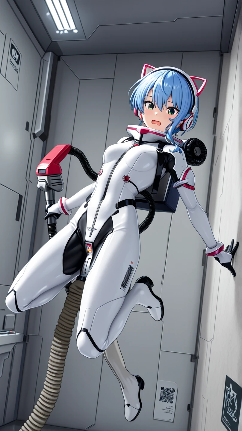 ((Highest quality, 8k wallpaper)),(masterpiece, Highest quality),Very detailed,High resolution,(Official Art:1.3),(((Anime screenshots,Black outline))),One girl,alone, Break mer1,(Rei Ayanami {Neon Genesis Evangelion,}1.2),masterpiece, best quality, outdoor, 1girl, Solo,red eyes,short hair,blue hair, (White plug suit:1.4), skin tight,(Tired look, A look of regret, Struggled, Half-closed eyes, fear, humiliation, Frightened, anxiety:1.3),(((Covered in sweat, Mass sweat, Sweating profusely,steam:1.7))), (lying on side, Look Up:1.8), (Dirty Costume with mud,gym storeroom:1.5)(((sweat,Sweatdrop,flying Sweatdrops, sweating profusely,wet,wet clothes,wet hair,messy hair))),