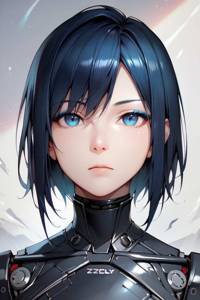 (Very impressive)، (best-quality)، (Amazing detail)، (8k module background)، (Concrete Plot Separate)، (dynamic angle)، (HD Background)، (One character)، (eyes blue)، (Colorful hair:1.3)، (white clothing)، (Facial beauty)، (Water drops)، (zipper)، (Dusk light)