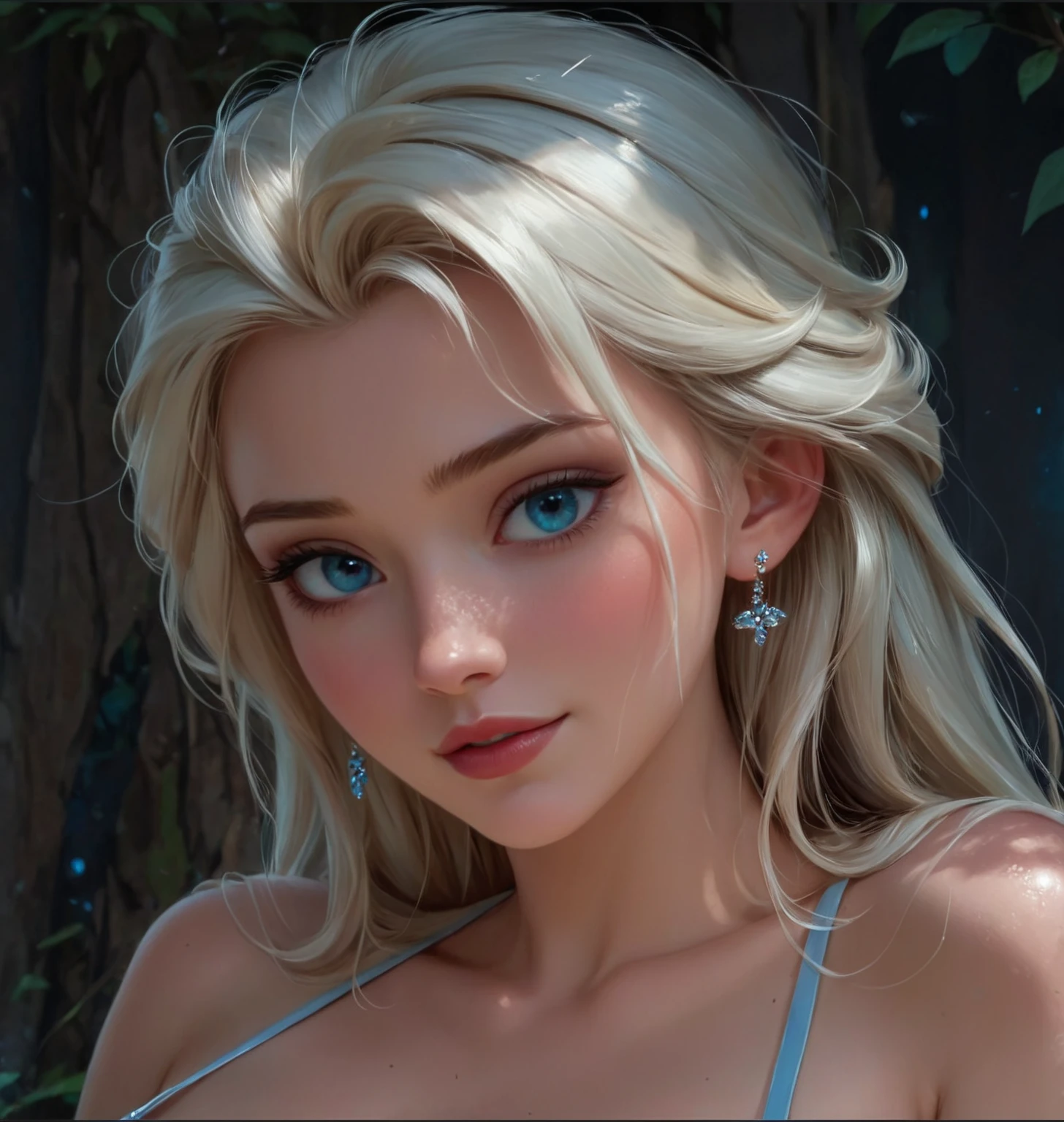 Hyperrealist portrait of female by david hockney and alphonse mucha,fantasy art, photo realistic, dynamic lighting, artstation, poster, volumetric lighting, very detailed faces, 4 k, award winning,, 1girl, in the dark, deep shadow, low key,cowboy shot,(official clothing:1.4) ,long hair,white hair,