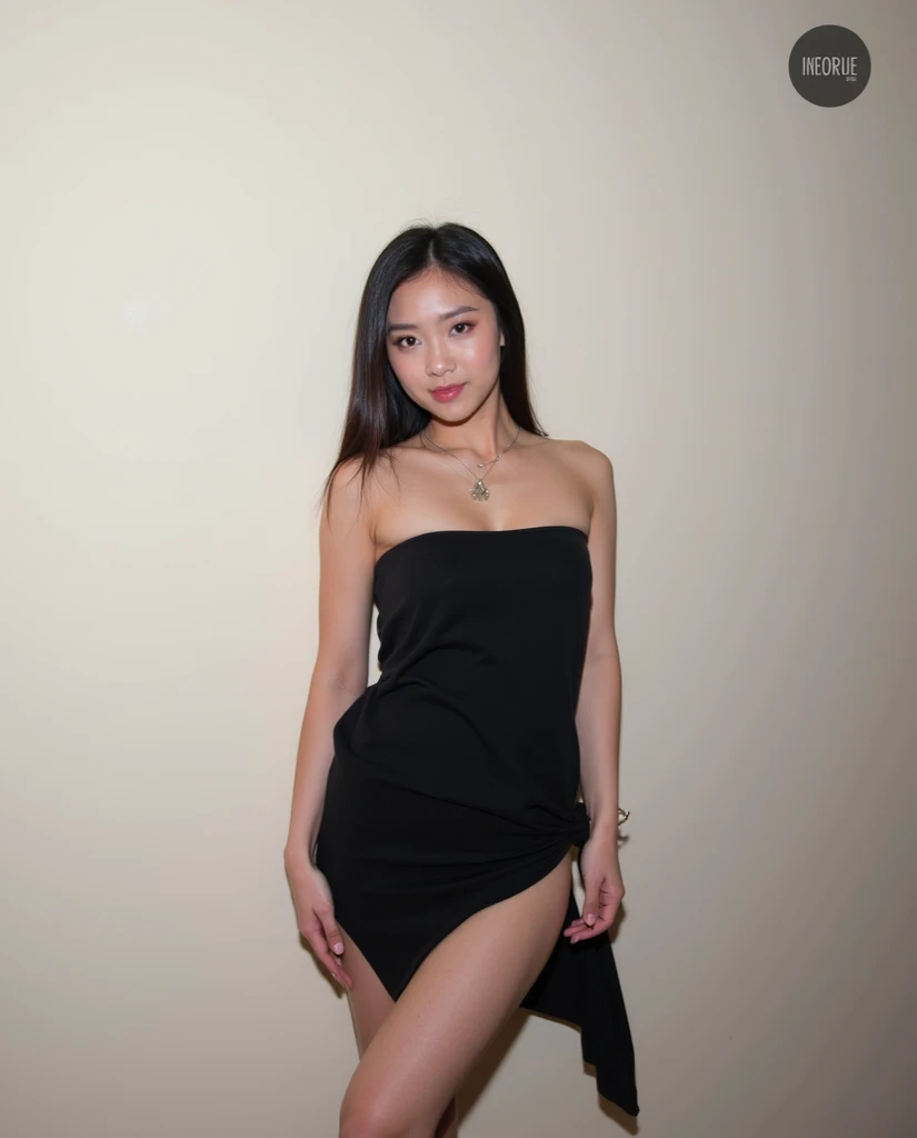 Young Thai woman, Fit physique, fitness physique, portant de la lingerie noire sexy, watch on the canapé, les jambes ouvertes, corps sexy, (8K), (best quality), (chef-d&#39;artwork:1.3), (Realistic), (photorealistic:1.34), Ultra-detailed, [Beautiful detailed eyes], (sourire), (sourire), (beautiful detailed nose), [cheveux blonds très longs], (haut court), lingerie noire, (superbes seins taille normale), (gros plan), profondeur de champ, full body view, sitting on the sofa, legs spread, montrant l&#39;entrejambe, pieds en l'air