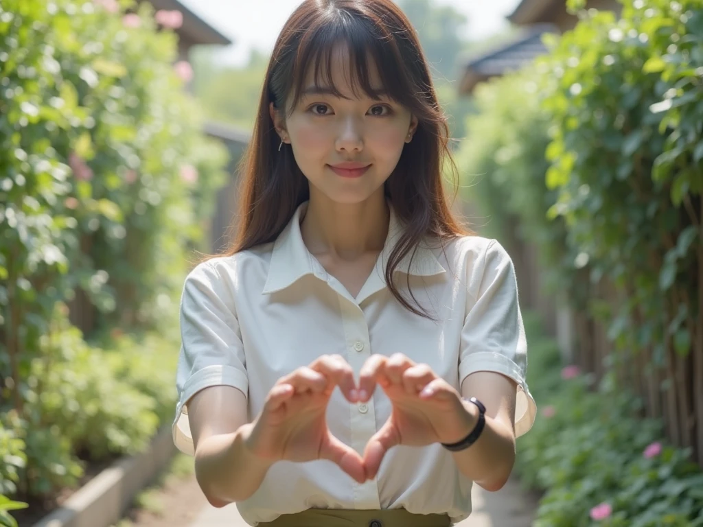 heart on white background