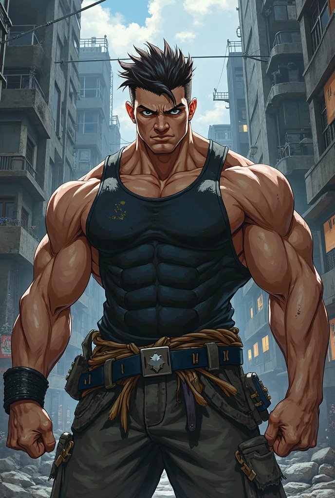 anime man agressive