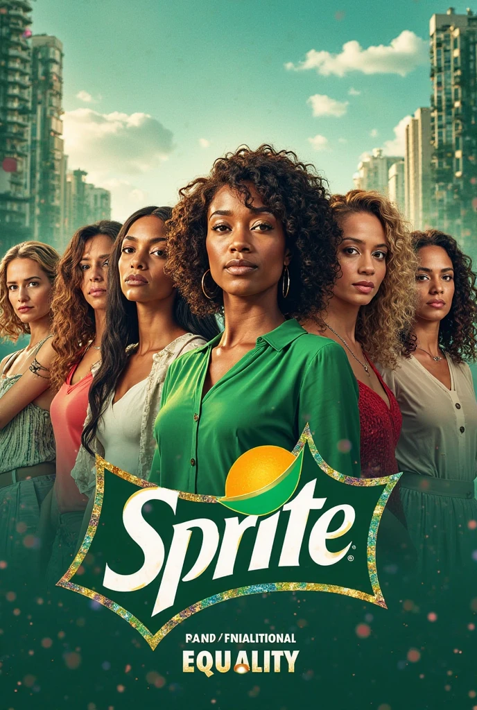 Create a movie poster "the triplets" with the actresses: Samantha Schmutz, Fernanda Torres and Lubna Azabal