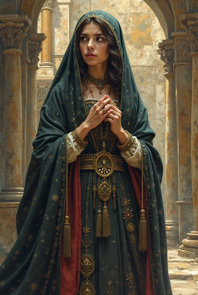 (((WEARING HEADSCARF A ISLAMIC VEIL ON HEAD,  ILLUSTRATION)))
young female albino skin, snow white skin, white  hair,lovely face, crimson lovely big eyes, crimson medieval clothes, innocent face, islamic islamic islamic islamic mythologicalA extremely delicate and beautiful silver-haired girl,Blue pupils,Intricate details, depth of focus,highly detailed, digital painting, artstation, concept art, character art, art by greg rutkowski and tyler jacobson and alphonse mucha Islamic Islamic 8k big lovely eyed wearing veil on head islamic wearing a headscarf veil 👰‍♀ big huge lovely eyes a detailed portrait of a cute goth brunette girl, by justin gerard and greg rutkowski and agnes cecile, digital art, realistic painting, dnd, character design, trending on artstation islamic islamic beautiful like moon young female albino skin, snow white skin, white curly hair, slender face, crimson eyes, crimson medieval clothes, innocent face, islamic islamic islamic islamic mythological big eyed, big eyed silver COLOR EYES, 
big huge lovely big lovely eyed and large eyelashes 
white long hair red lovely eyes extremely beautiful cute and innocent face girl fantasy blue long hair, green eyes, blue star on the left cheek, singing girl islamic islamic  extremely detailed white skin wearing pink color rose dress 🌹 everywhere young female albino skin, snow white skin, slender face, red eyes, crimson islamic  clothes, innocent face, islamic islamic islamic islamic red lovely big lovely eyed woman with veil  islamic islamic beautiful like moon have pink hair,  crystal like woman extremely delicate and beautiful woman, white skin,    looking through the window, dress, red eyes,  dark light night, intricate, elegant, sharp focus, illustration, highly detailed, digital painting, concept art, matte, art by WLOP and Artgerm and Greg Rutkowski and Alphonse Mucha, masterpiece huge lovely eyes and eyesbrows big lovely eyed symmetry, beautiful floral and glitter angel, hyper realistic face, (A beaut