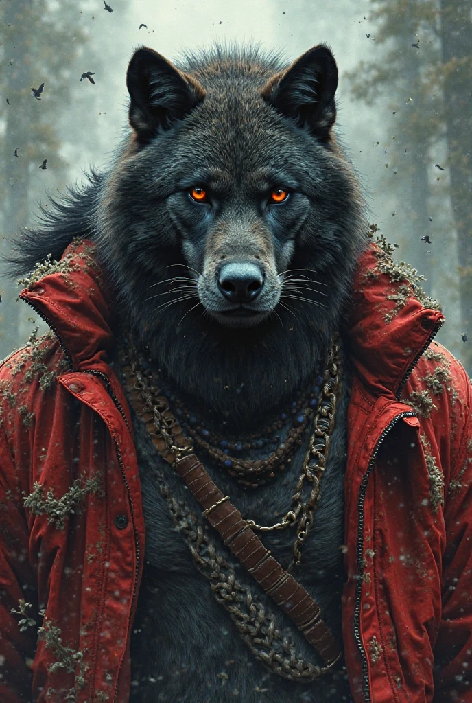 (Best quality, 8k, 32k, wolf, perfect body, ultra detailed face, , detailed eyes