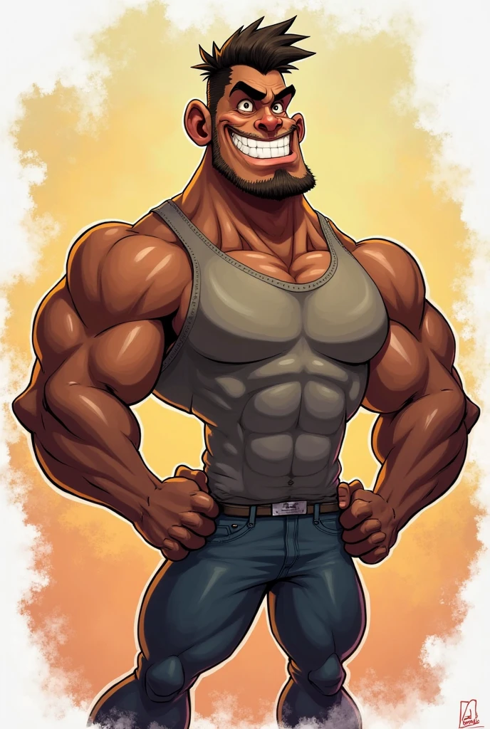 Gay porn of a muscular gay horse