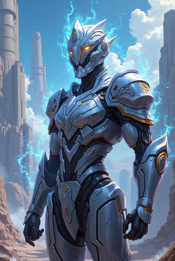 A warrior wearing Pegasus' silver delicate armor burns the small universe,Burst out with amazing power, At the same time, Shoot forward the Pegasids meteor cluster at the speed of light,The scene is impressive, male, handsome man, diamond face