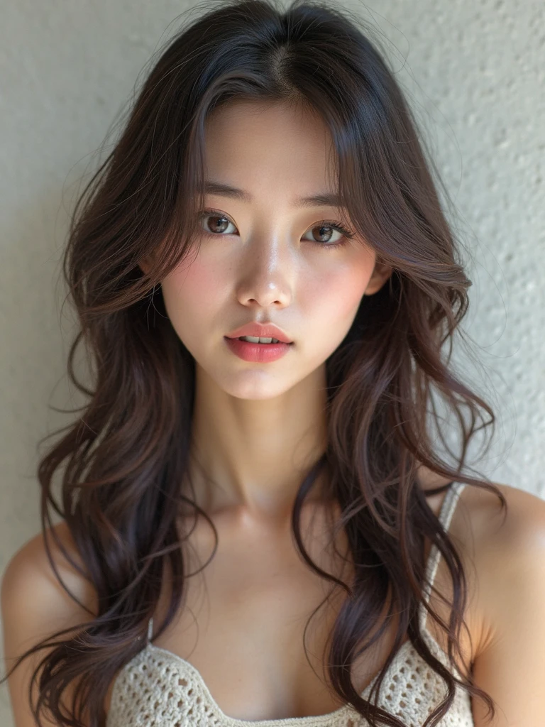 Layer Hairstyle Waistline Hair 20th Generation Japanese Female beauty ...