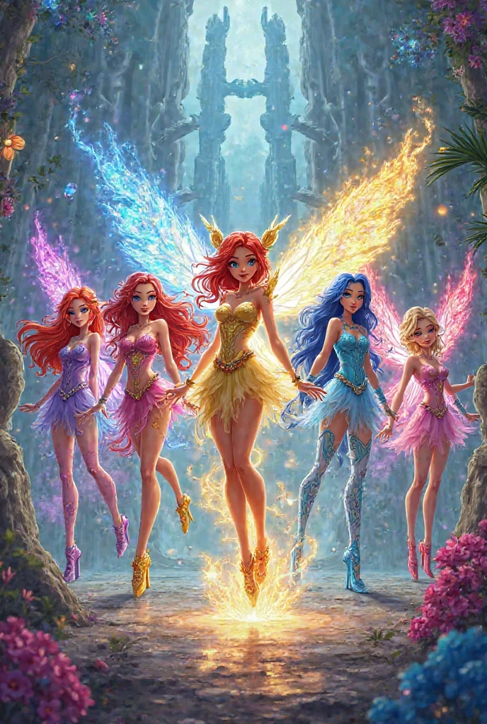 Realistic winx club art