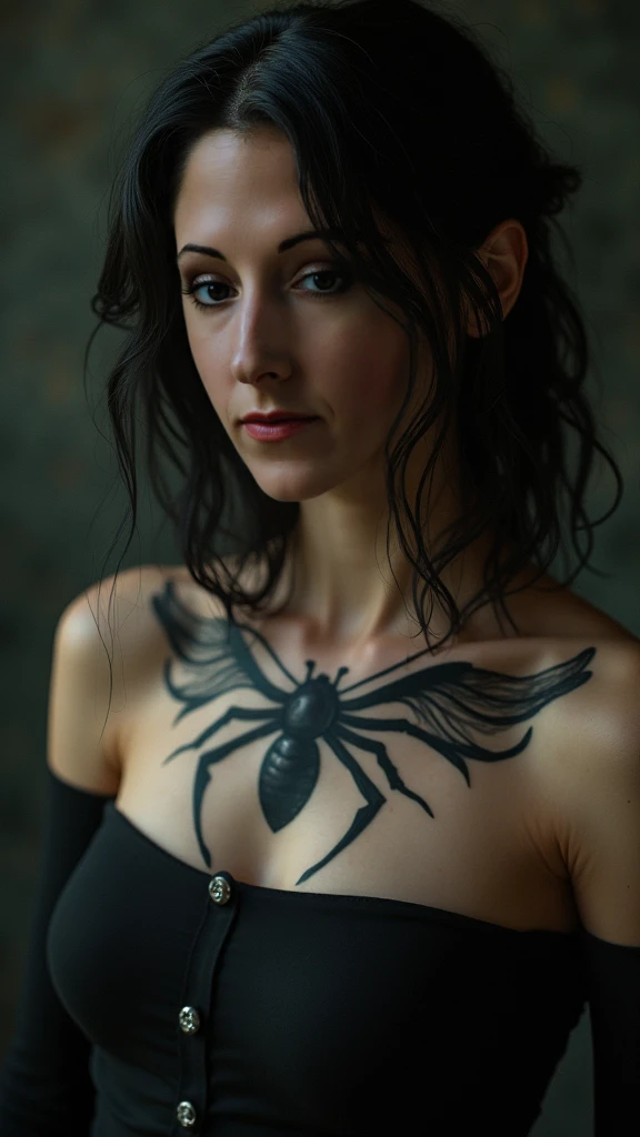 Owl tattoos with symmetrical figures
