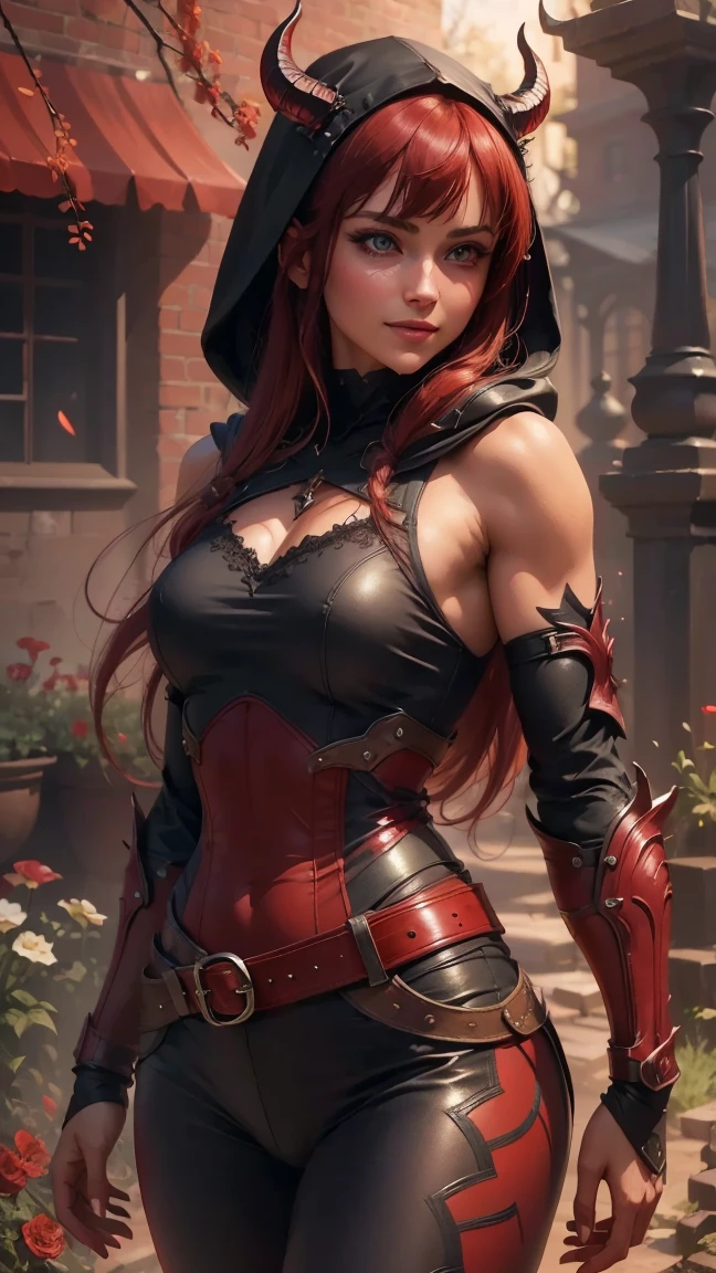 (whole body:1.5),beautiful detailed background, octane rendering, 8K, best quality, masterpiece, illustration, extremely delicate and beautiful, detailed,extremely detailed,CG,Unite,wallpaper,Astonishing, fine details, realistic art: 1.2 ,masterpiece, best quality, official art, extremely detailed CG Unite 8K wallpaper,1 girl, (((red hair))), wearing stylish lingerie, on knees,hands tied behind back, mouth gagged, dark Knight, green eyes, pretty symetrical face, oily wet skin, tanned skin, freckles, thin waist, narrow hips, tight apple ass, small breasts, Looking off to the side , Realistic photos, (hiqcgbody) ,perfect female figure, dark gothic rooftop background