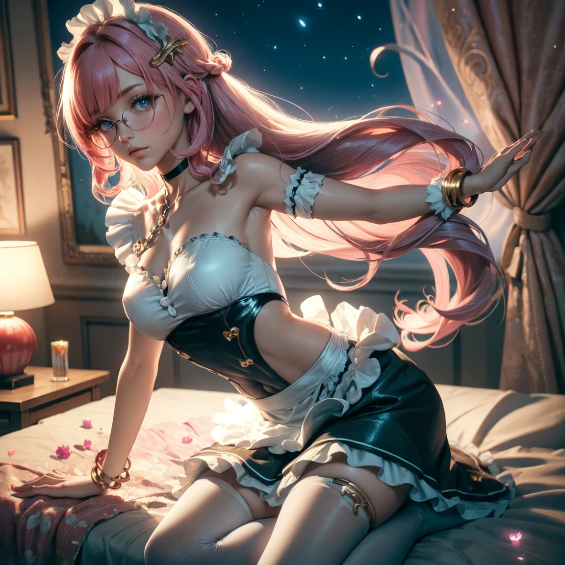 1 girl, masterpiece, high resolution, Sonic edges_Rias_Gremory,long red hair, ((Wedding dress, Room, bridal lingerie, Wedding theme))