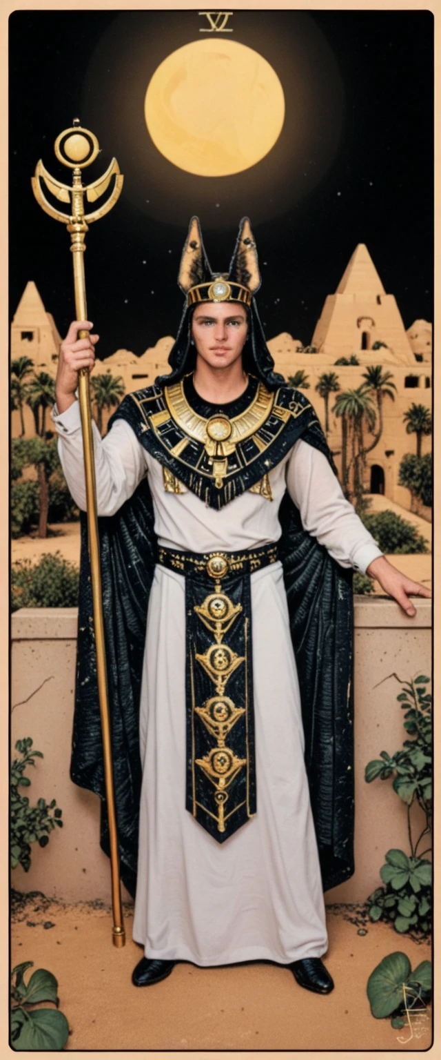 best quality, masterpiece, highres, detailed, realistic, <lora:Detail - add_detail:0.2> , PharaohCh, <lyco:Change - PharaohCh:0.8>, 1man, egyptian headdress, white robes, halloween party, dancing, full body,