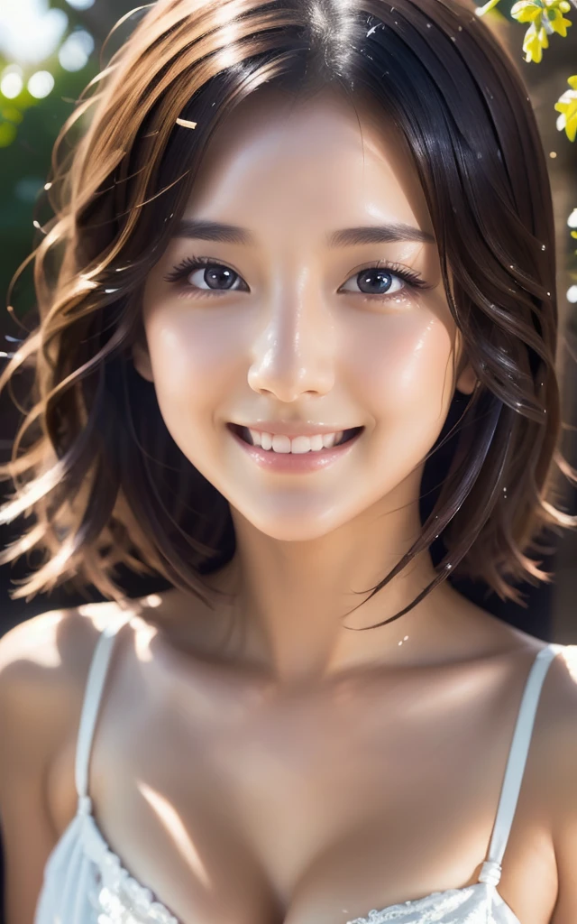 (masterpiece, best quality:1.2), (8k uhd, 16k, 32k, ultra high res), (photorealistic:1.37), (RAW photo), ultimate-realistic, ultimate-realistic details, ultimate-realistic texture, ultimate-intricate details, ultimate-realistic lighting, ultimate-realistic shadow, japanese girl, 1girl, 24yo, ultimate-cute face, ultimate-RAW skin, ultimate-eyes, ((upper body, smile)), Asuka Langley Soryu, a character from Neon Genesis Evangelion, vibrant, fiery red hair, which cascades in lively waves, determined blue eyes that sparkle with an unyielding spirit. Her skin is fair, complementing her bold and expressive features, which carrys confidence and animated expressions. This vivid portrayal captures Asuka's physical beauty and her dynamic personality. Standing in an open field outside the city, The vast sky above and the greenery around her frame a moment of playful innocence, a rare glimpse into her softer side amidst her often fiery exterior, Hasselblad X2D 100C + XCD 2,5/25V, F/1.8, (cinematic still:1.2), freckles, 35mm photograph, film, bokeh, professional, 4k, highly detailed, perfect fingers ,Extremely Realistic, UHD,