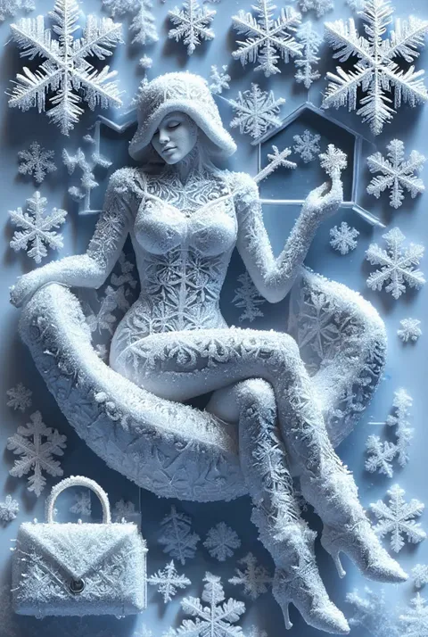 Art de la glace et de la neige