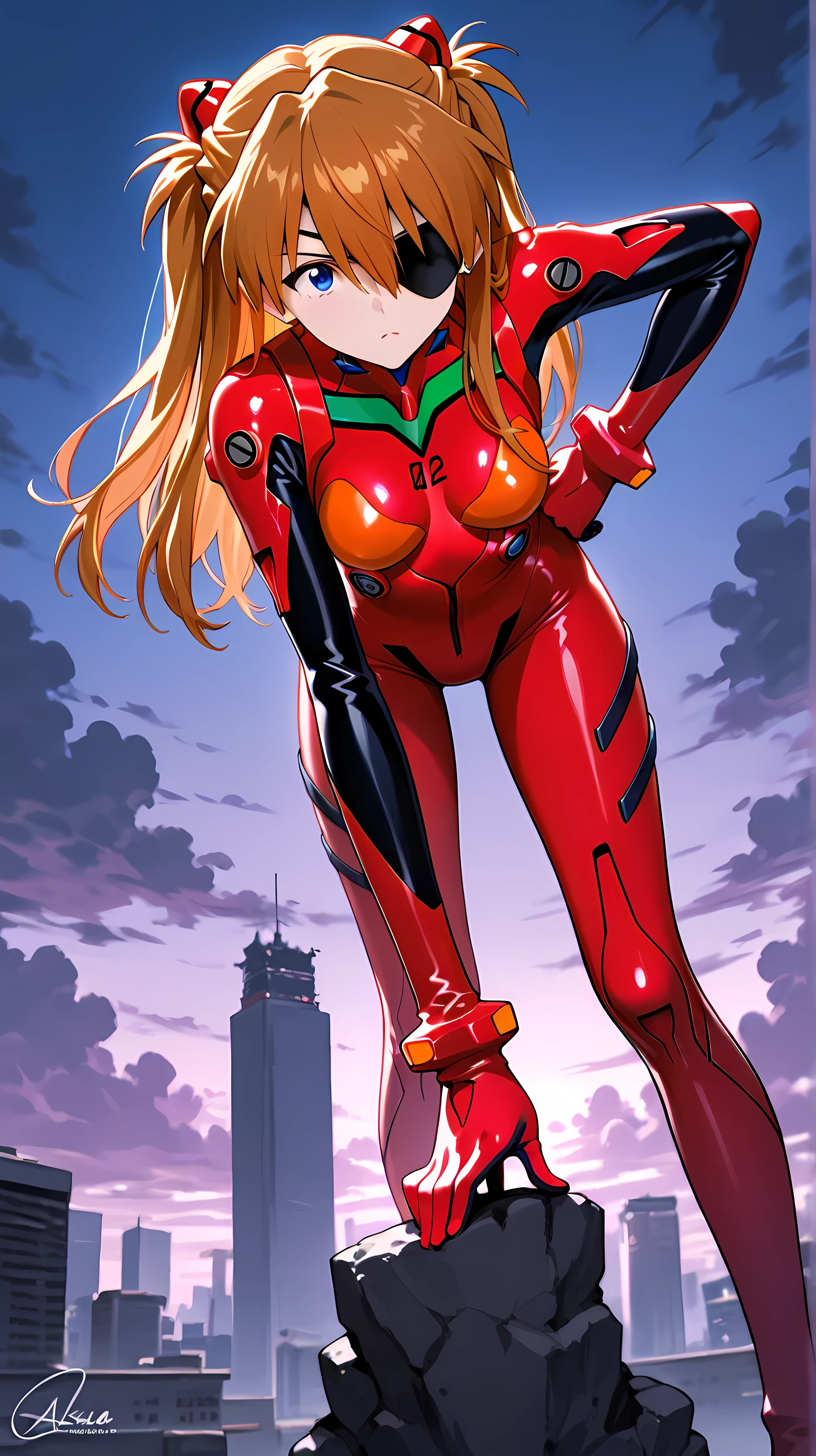 Asuka from Evangelion
