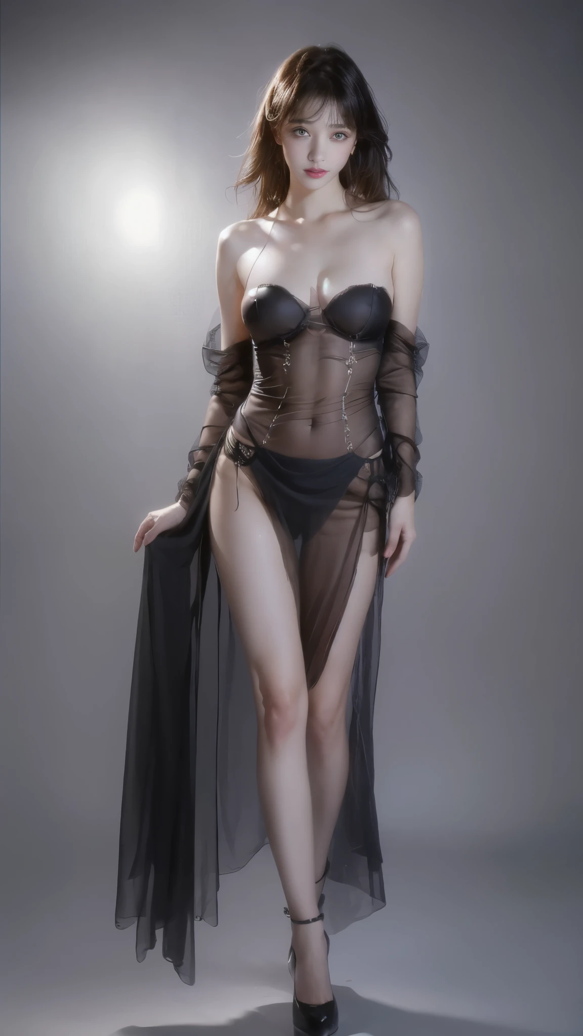 a woman in a black dress posing on a carpet, a portrait by Stan Galli, tumblr, art nouveau, emily ratajkowski, zendaya, olivia culpo, alessandra ambrosio, gal gadot, bella hadid, full body length, sleek legs, kendall jenner, “zendaya, dua lipa, portrait emily ratajkowski, nina dobrev