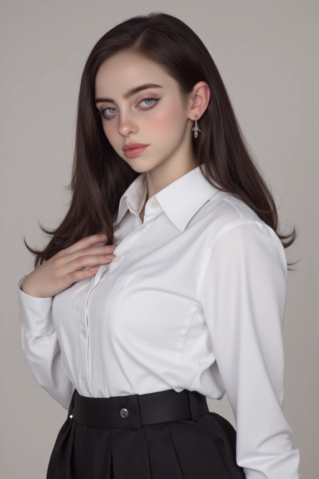 NataliaD_SoloTI_v1,
(In a sleek, professional outfit with tailored, high-quality fabrics and understated, elegant accessories, paired with a focused, efficient expression and a look of refined competence), (Amidst the polished, sophisticated settings of a high-end office or luxury environment with clean, modern lines and subtle, ambient lighting, where the blend of professional poise and attention to detail creates an atmosphere of elite efficiency and exclusive service:1.3), (refined:1.3), (analog, cinematic, muted tones, soft lighting, clean compositions, cinematic shot:1.3),
 <lora:add_detail:0.6> epiCPhoto, PA7_Portrait-MCU,