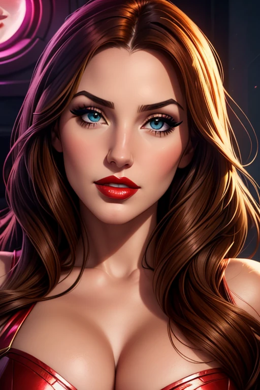 redshift style, (analog style:1.2), sexy,

realistic, photo shoot, professional, high contrast,

[Lana Del Rey|Emily Ratajkowski], 1girl, solo, expressive look, hearts, white eyes, detailed eyes, squinting eyes,
very long hair, flowing hair, dark blue hair, glitter makeup, gloss lips,

stud earrings, jewelry, perfect face,

upper body, small lips,

face shot, (closeup:1.2), (extreme closeup:1.2), cleavage, breast focus, from above,
masterpiece, best quality, HDR, viewpoint, highest quality, sharp focus, looking at viewer, facing viewer,  8k, abstract background, colorful background, 
skin pores, intricate skin texture, realistic skin, 
asymmetrical bangs, hair flaps, button-up shirt, shirt, serafuku, school girl uniform, cardigan,

 [(colorful explosion psychedelic paint colors:1.2)::0.2],  aspiring,

dynamic lights, bokeh,